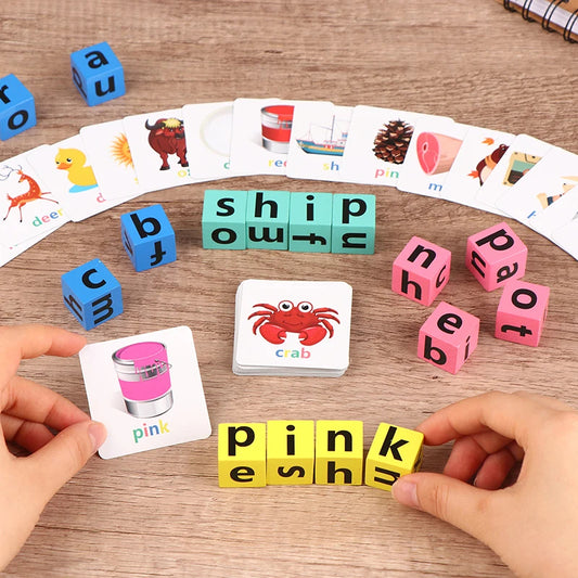 Alphabet Learning Children Matching Letters Puzzle