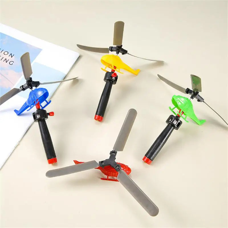 Children Play  Plastic Helicopter Toy