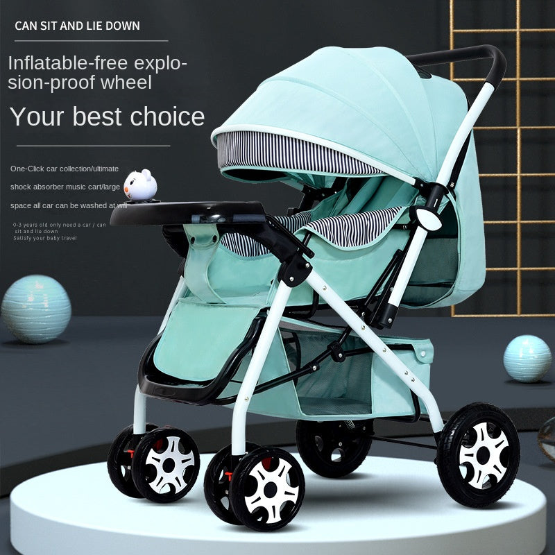 High Landscape Two-way Folding Stroller