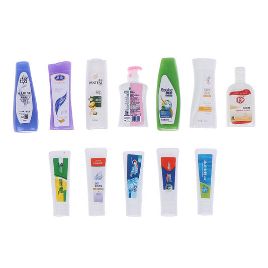 Baby Care Dollhouse Miniature Shampoo & Toothpaste