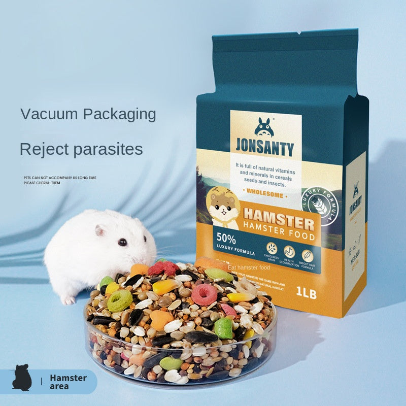 hamster grain  feed pet food 450g