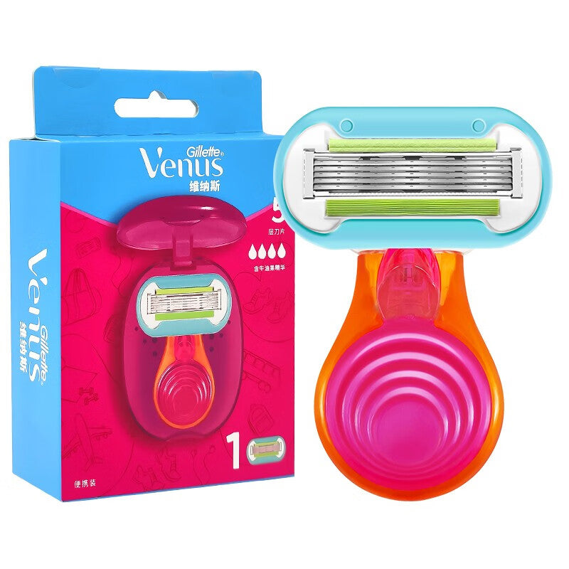 Gillette Venus Razor for Women Girls Ultra Thin Layers Blade with Lubricating Soap