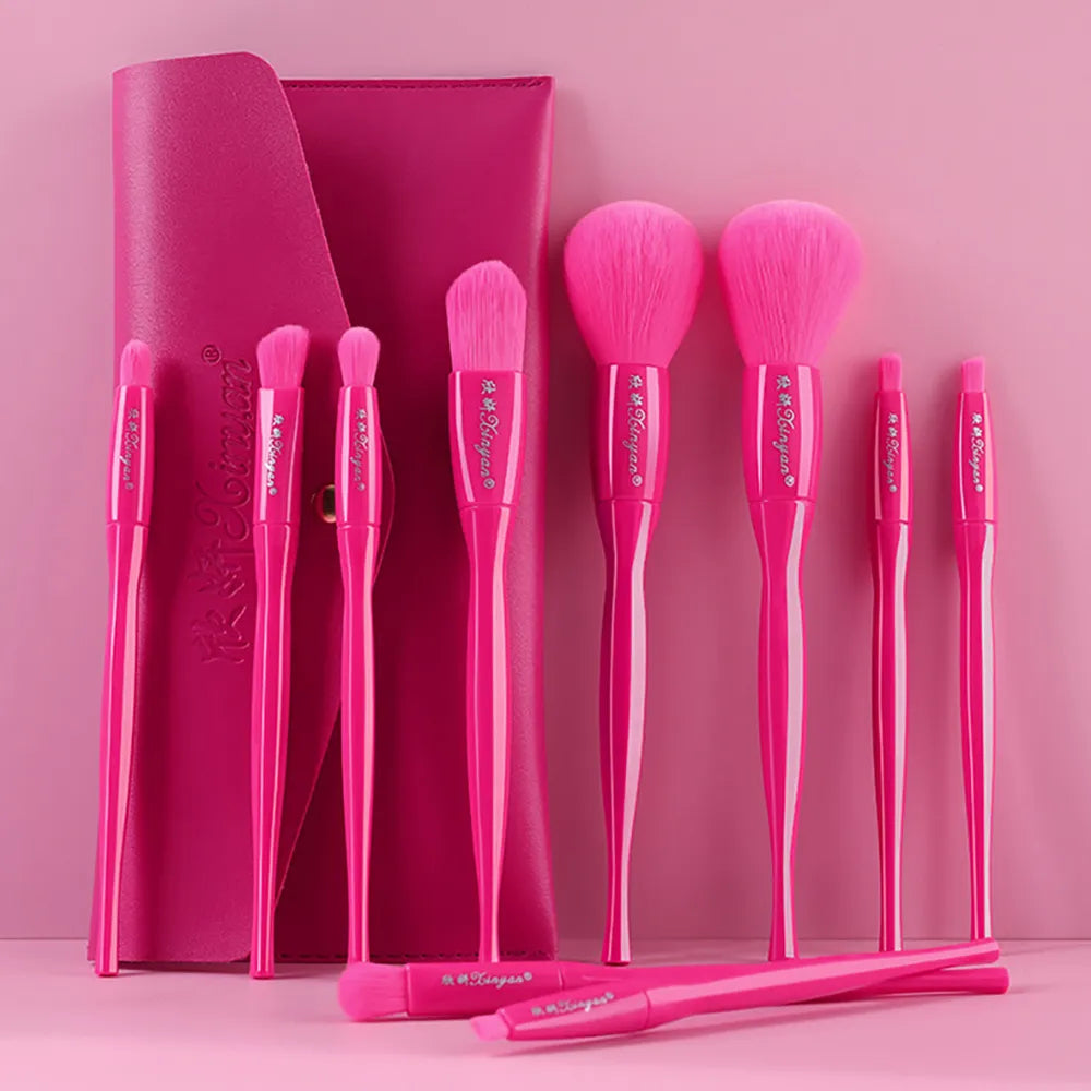 Candy Color Makeup Brushes Set