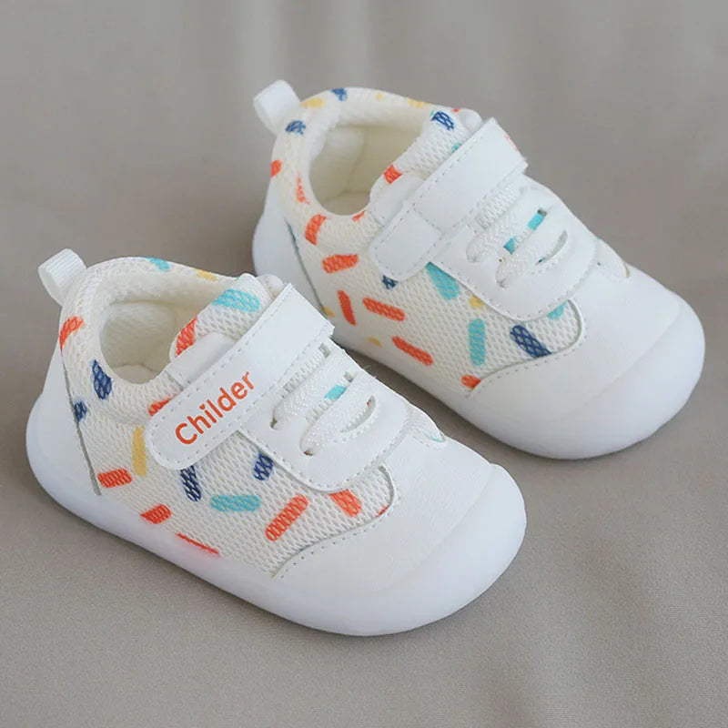 Newborn Baby First Walkers Anti-slip Soft Shoes