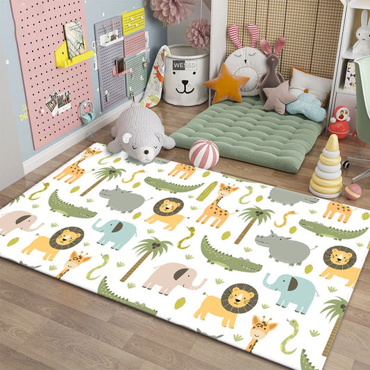 Soft Children's Room Rug Baby Playing Mat