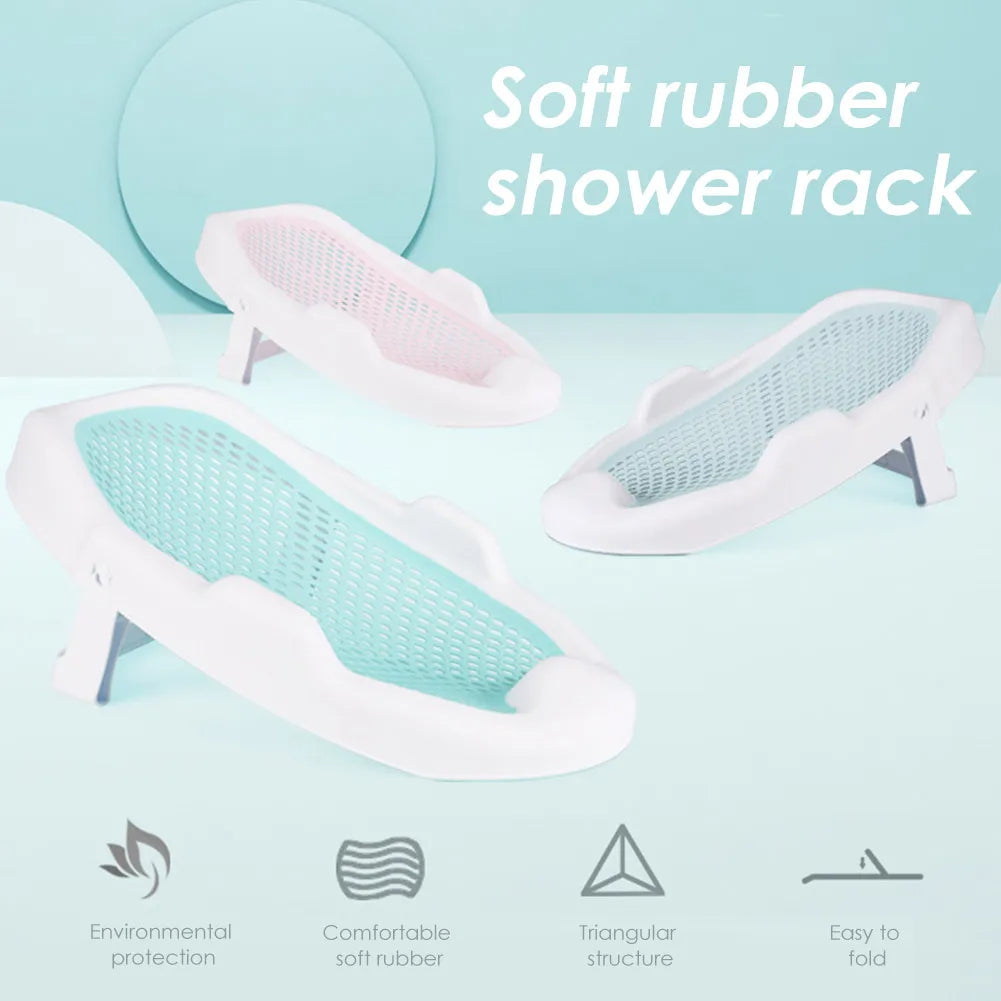 Adjustable Anti-slip Newborn Baby Bath Net Mat