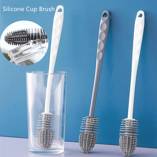 Water Bottle Glass Cup Cleaning Brush Tool