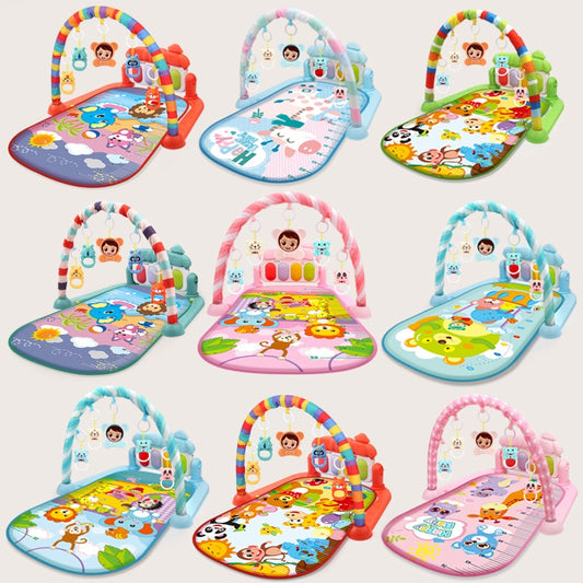 Baby Gym Tapis Puzzles Mat Educational Rack