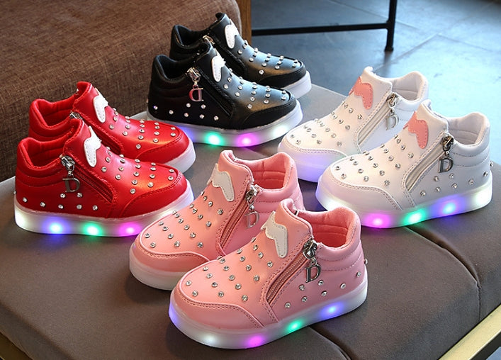 Led luminous Shoes For Boys girls Fashion