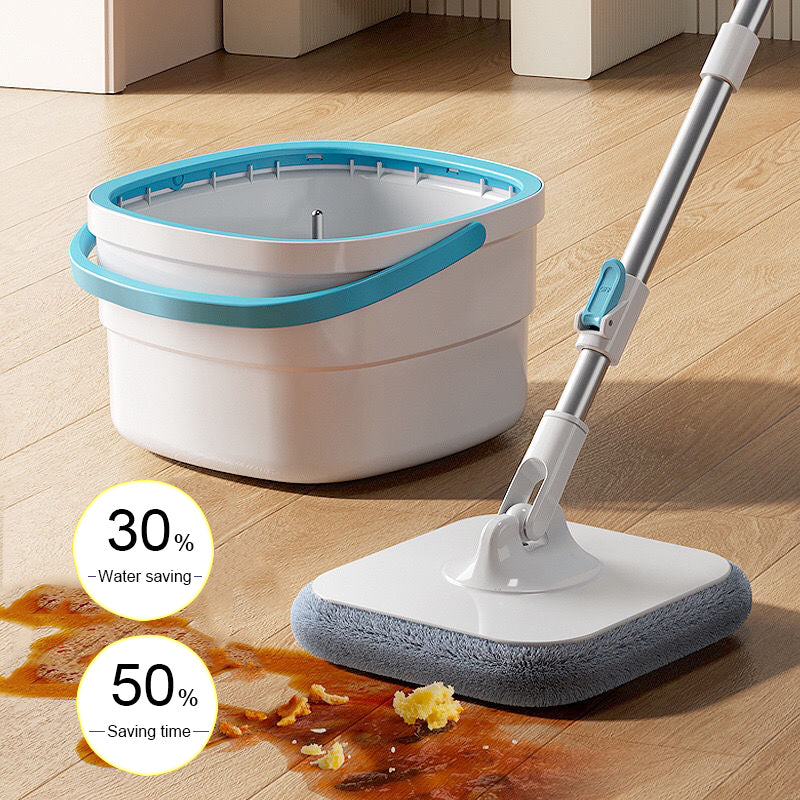 Mops floor cleaning tools easy to drain Squeeze mop Household cleaning 360°