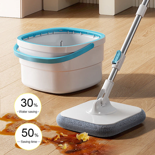 Mops floor cleaning tools easy to drain Squeeze mop Household cleaning 360°