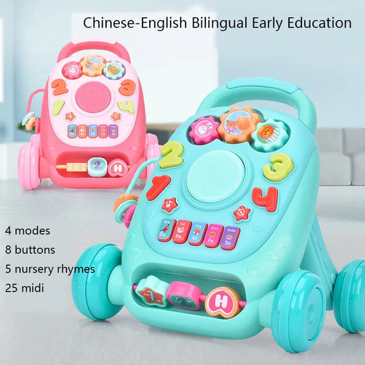 Multifunctional Hand Drum Educational Musical Walker