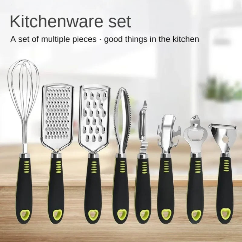 Complete Kitchen Gadget Set with Fish Scale Can Opener