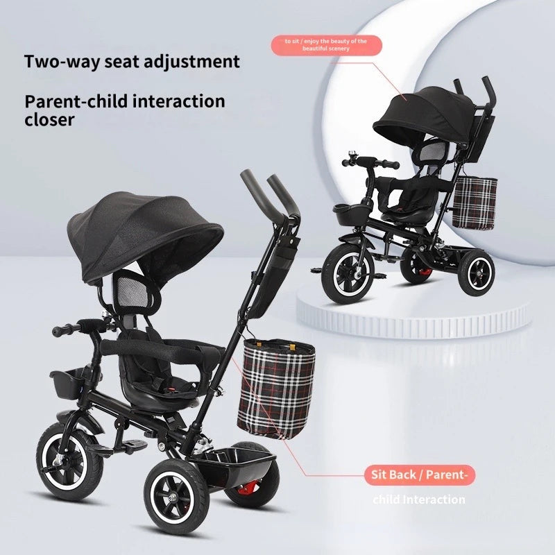 Outdoor Reversible Rolling Walker for Children