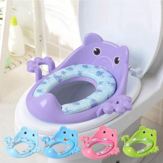 Baby Potty Seat with Armrest Safety  Kids Toilet Training Potties Seats