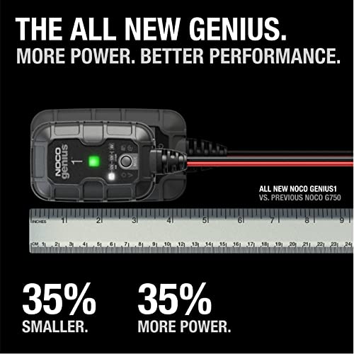 NOCO GENIUS1, 1A Smart Car Battery Charger