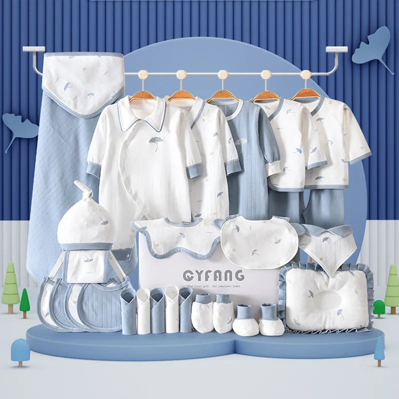 Four Seasons  100% Cotton Newborn Baby  Boys Clothes Set