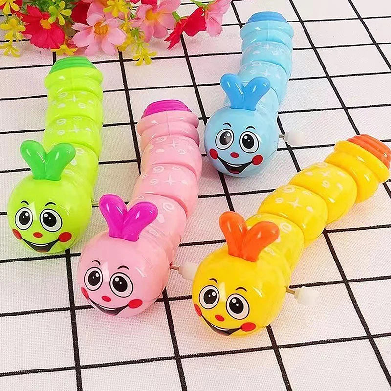 Cute Cartoon Caterpillar Clockwork Toys