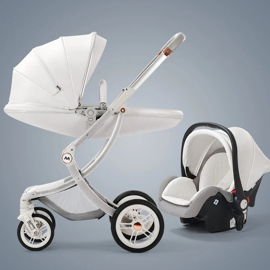 New Luxury  High Landscape Newborn Baby Stroller