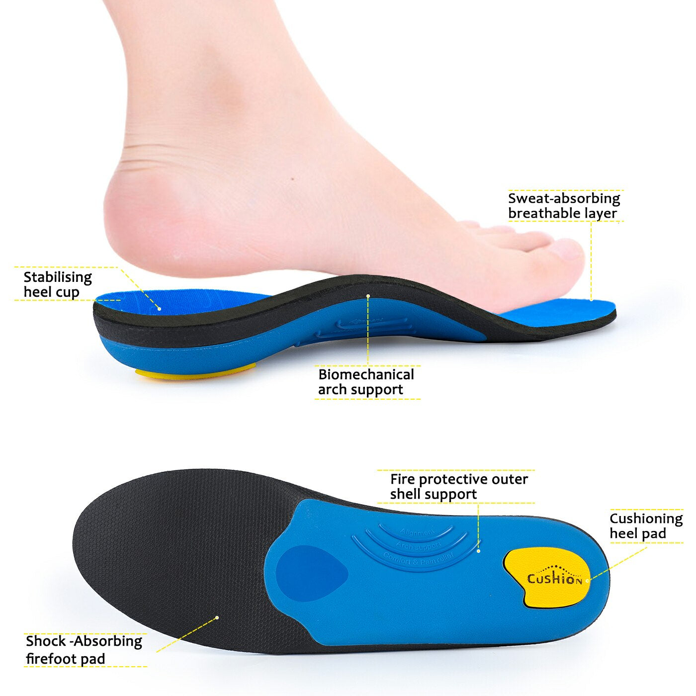 Work All-Day Superior Comfort Insoles