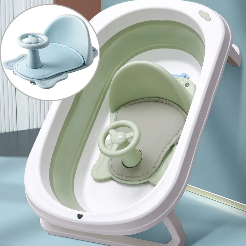 Newborn Non-slip Round Bathtub Seat