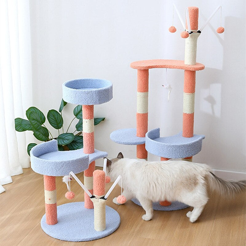 Four-layer Climbing Frame Couch Protector Cats  Furniture