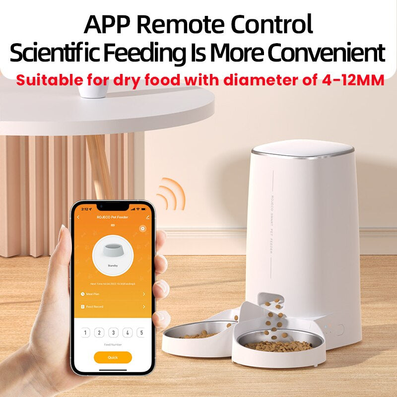 Automatic Cat Feeder & Smart Pet Food Dispenser