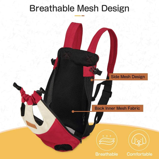 Adjustable Backpack Mesh Pet Dog Carrier