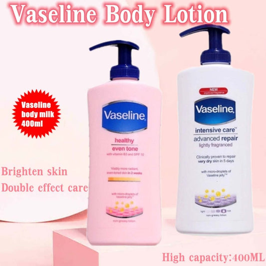 400ML Vaseline Body Lotion Daily Moisturizing For Dry Skin