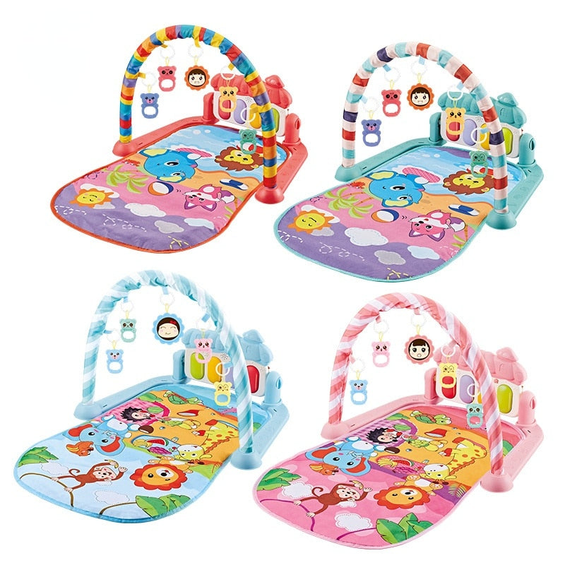 Baby Gym Tapis Puzzles Mat Educational Rack