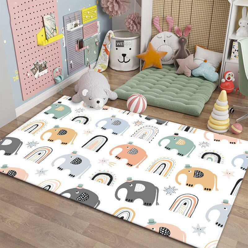 Soft Children's Room Rug Baby Playing Mat