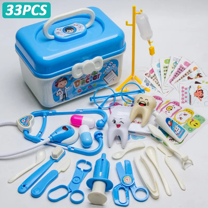 Medical Kit Nurse Tools Bag Toys