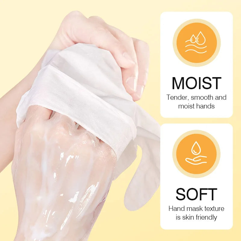 Honey Hand Mask - 10 Pairs