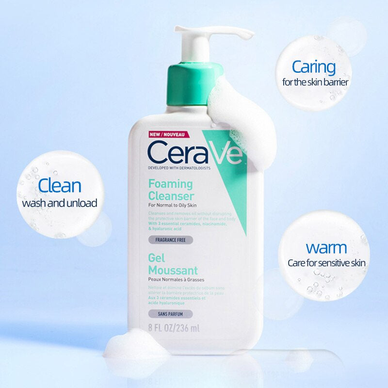 Cerave Foam Facial Cleanser Skin Care