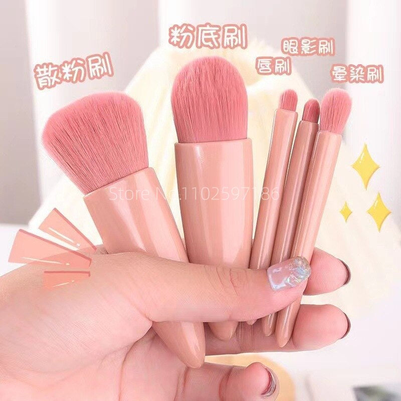 Eye Shadow Makeup Powder Brush Tools Box