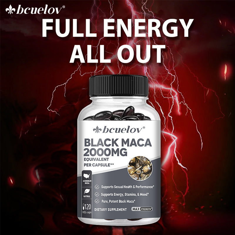 Maca Extract Capsules, Supplement for Men