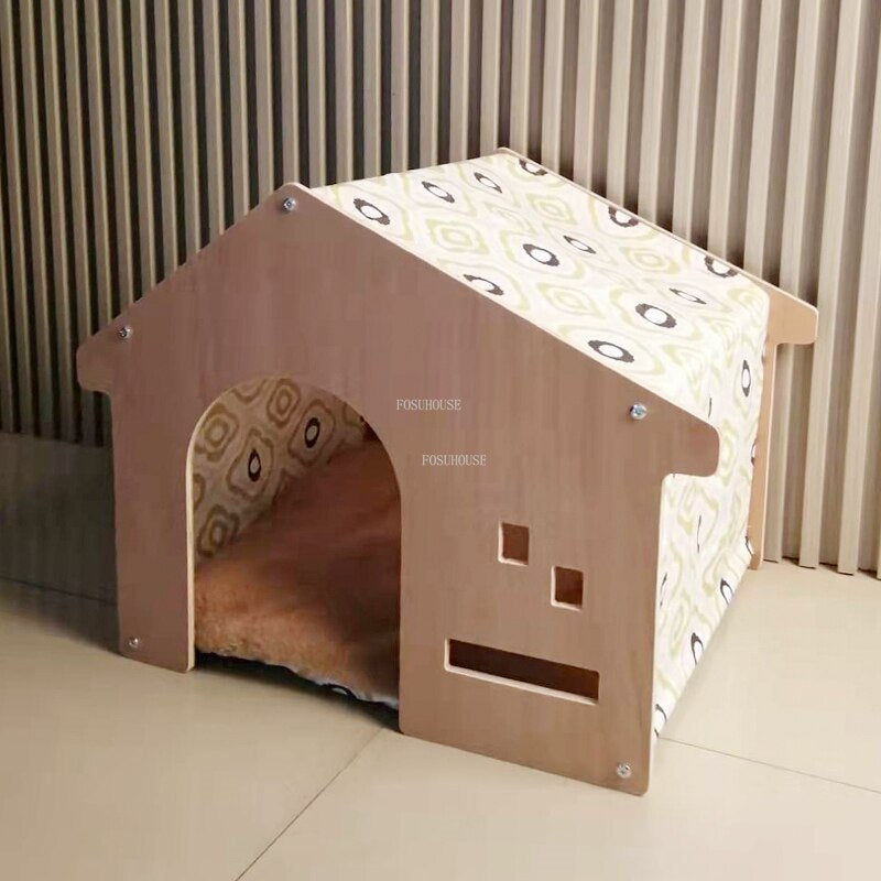 Four-season Universal Wooden Dog indoor Houses