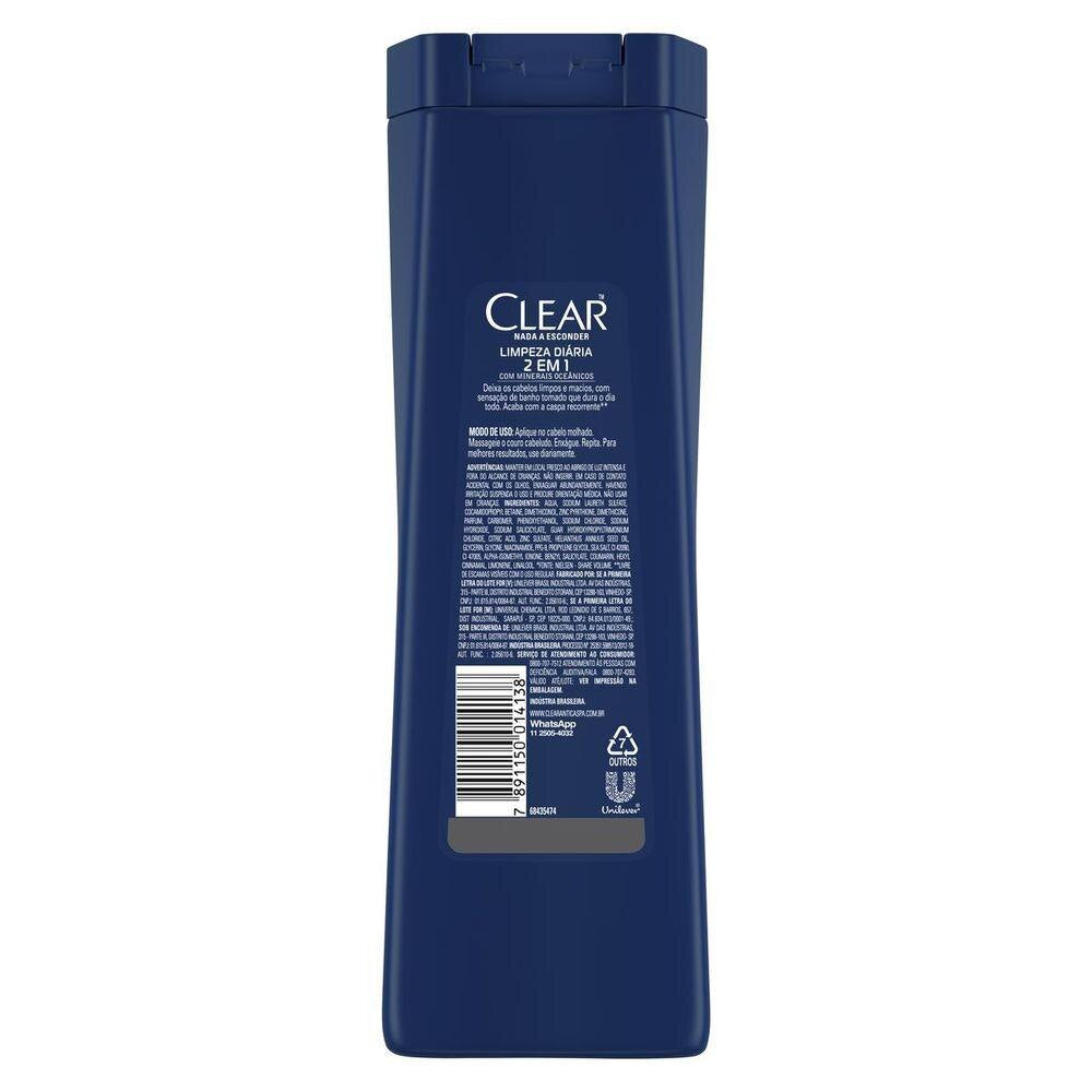 Clear Men Anticaspa for man.