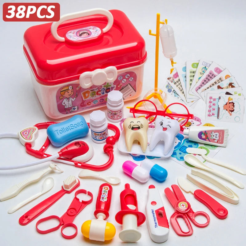 Medical Kit Nurse Tools Bag Toys