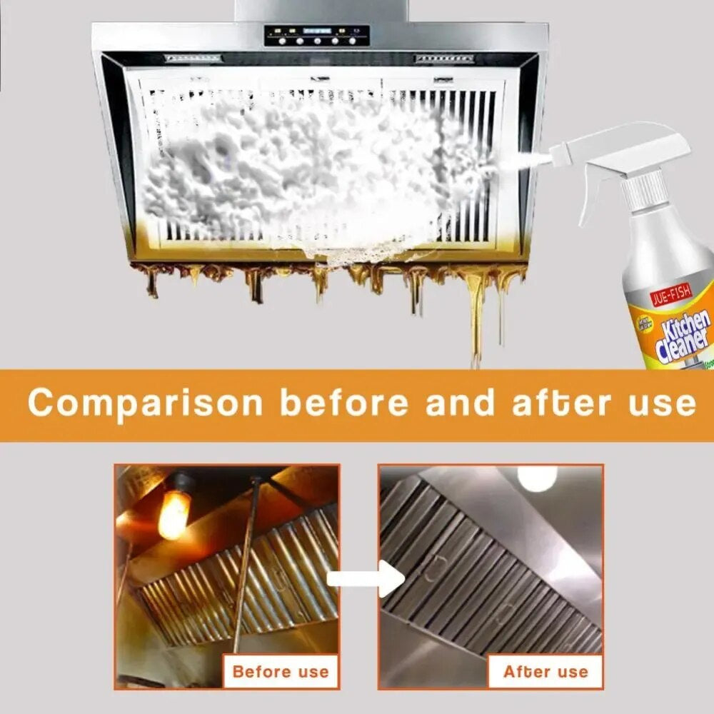 Multipurpose Kitchen Grills Cleaning Spray Foam Washing Tool