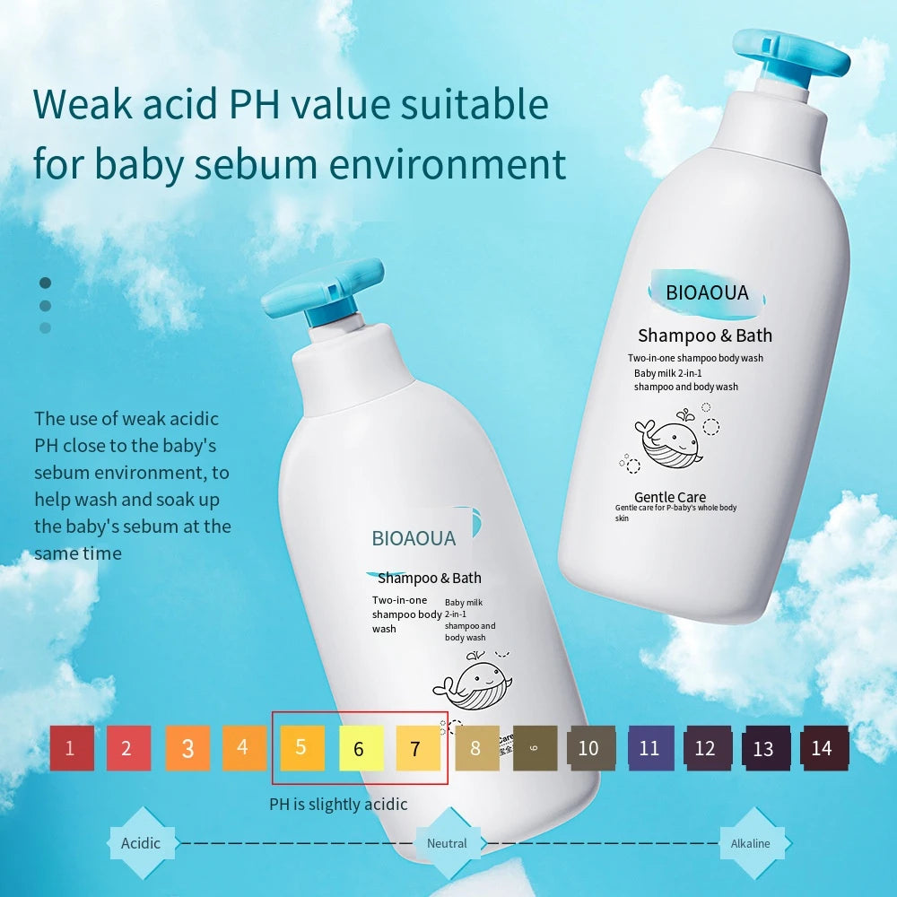 2-in-1 Baby Wash & Shampoo Cleansing Gel