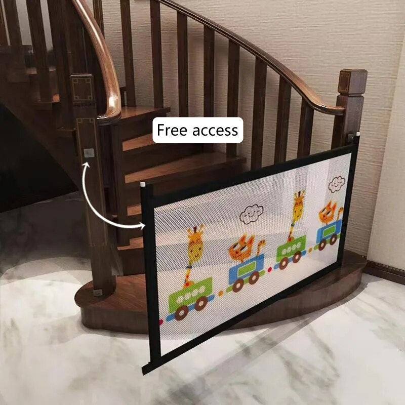 Dog Fences Indoor Outdoor Gate for Child Pet Mesh Safety