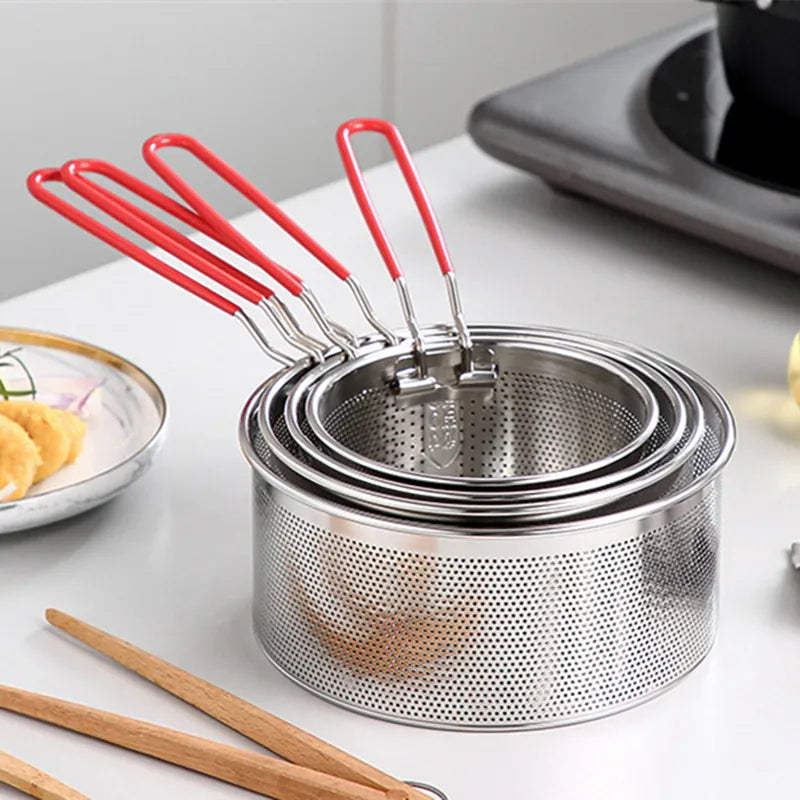 Hot Filter Pasta Spoon Deep Fry Basket