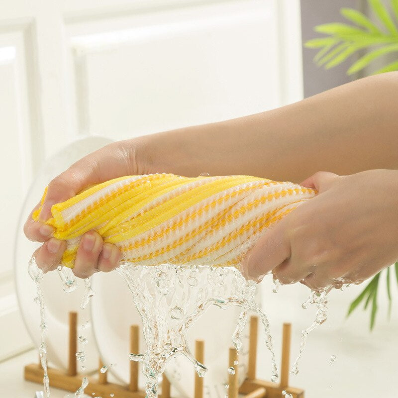 Absorbent Dishcloth Scouring House Cleaning Products