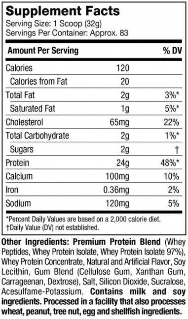 OEM Healthcare Supplement Whey protein Powder