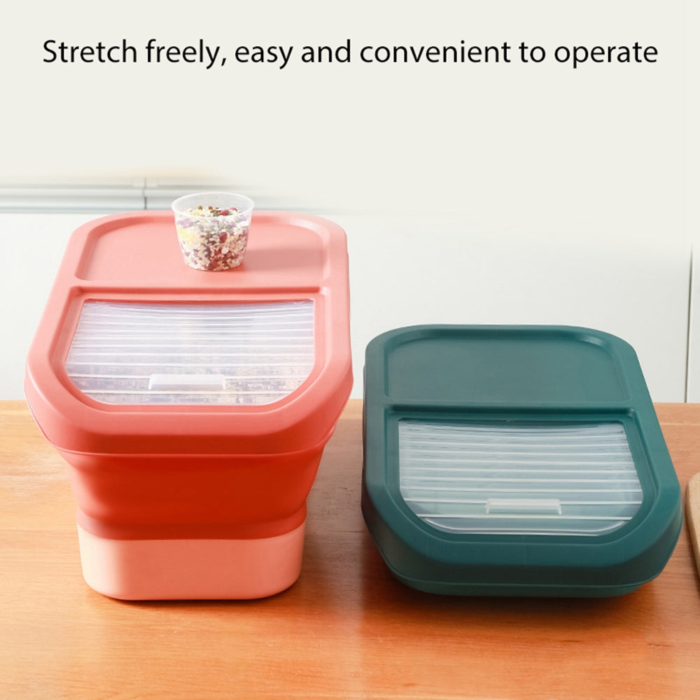 Collapsible Pet Food Storage Container