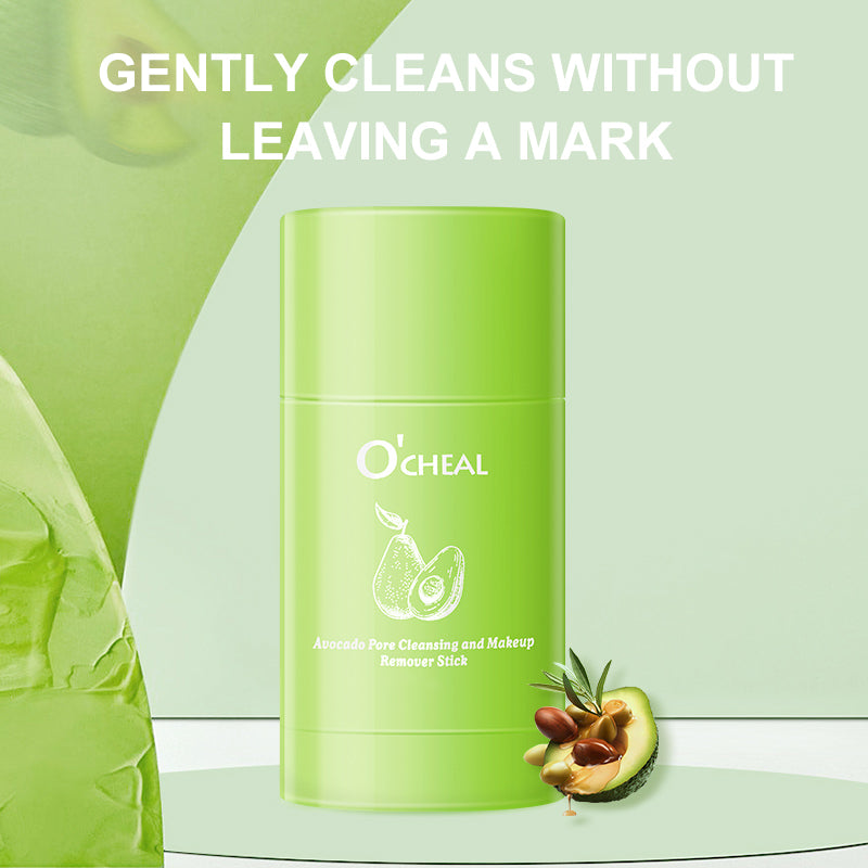 Portable Avocado Makeup Remover for Moisturizing Skin Care