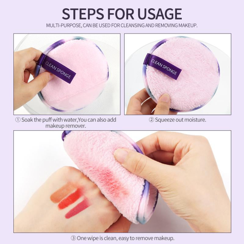 Makeup Remover Pads Cosmetics Reusable Face Towel