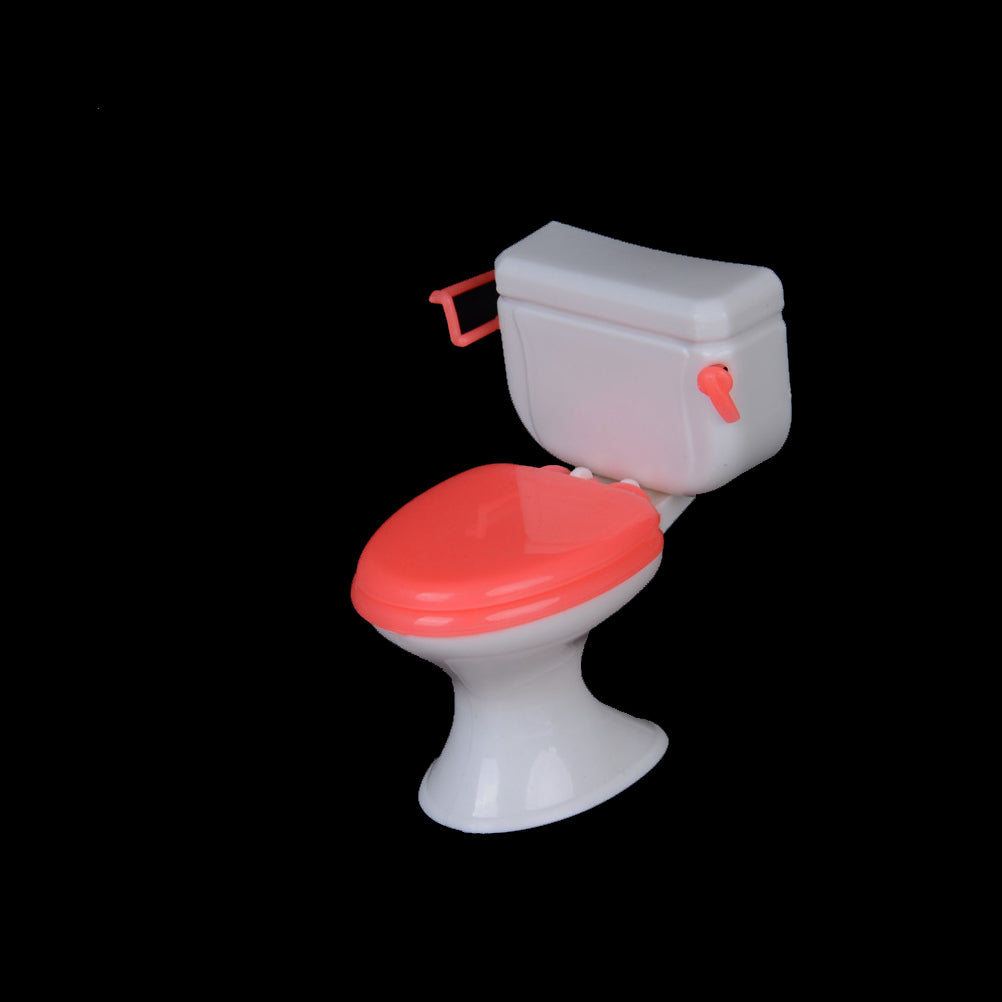 Plastic Toilet Doll Toys at Behalf Tool Doll Accessories