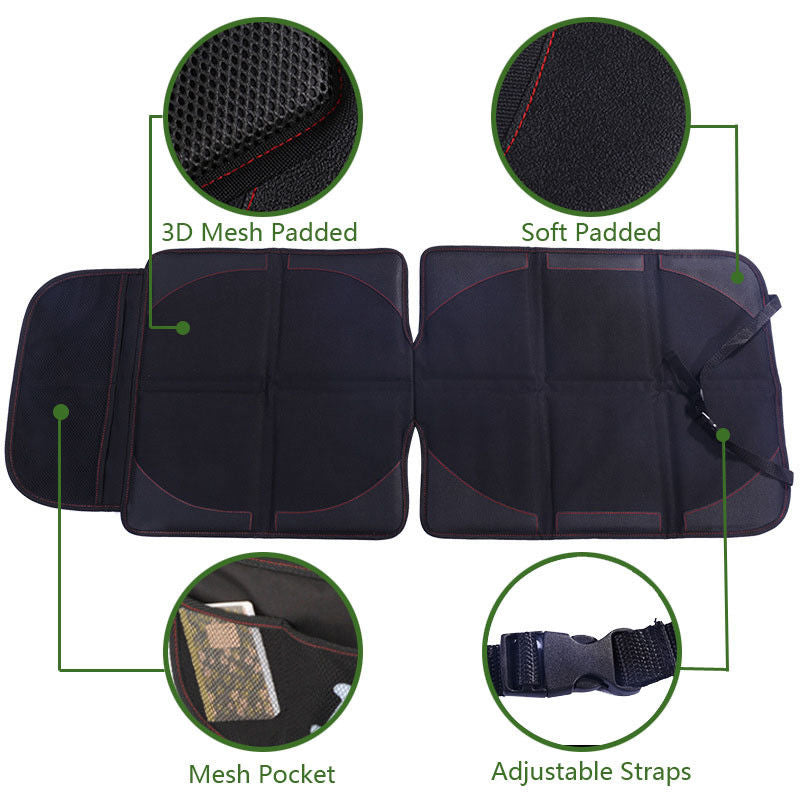 123*48cm Car Seat Cover Waterproof Anti Slip PU Seat